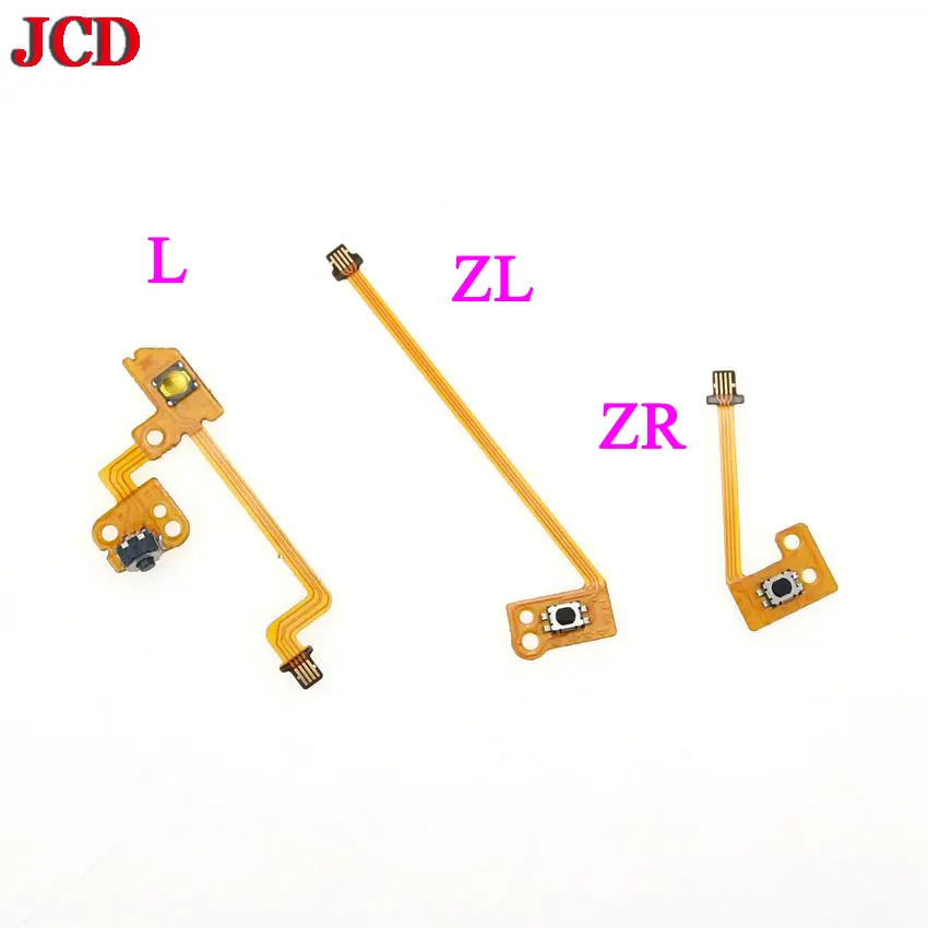 JCD For NS Repair Kit for Switch Controller SL/SR ZR/ZL/L Button Ribbon Flex Cable SD Card Slot