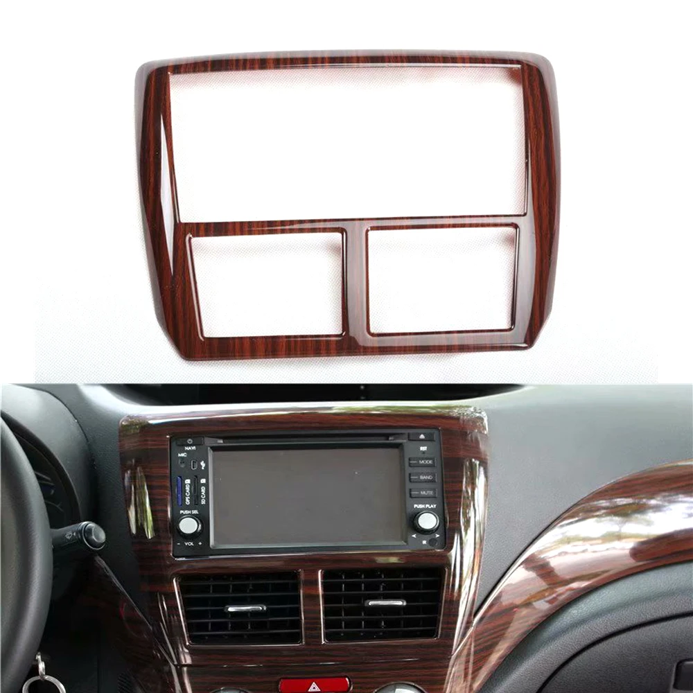 

Car Styling For Subaru Forester 2008-2012 Dashboard Central Console Frame Trim Styling ABS Molding