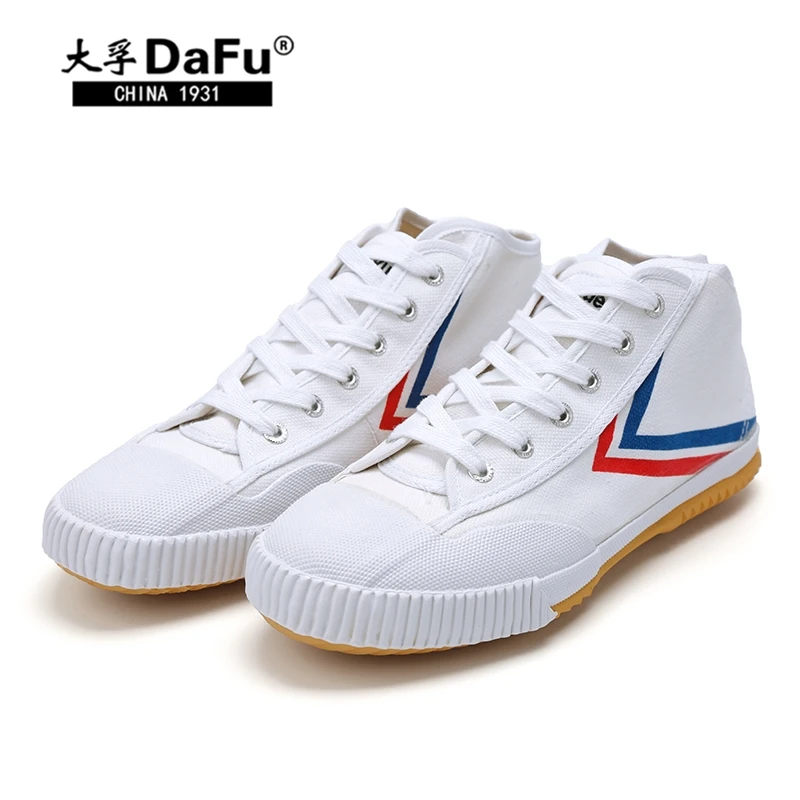 Buty DaFu oryginalne trampki klasyczne buty, sztuki walki Taichi Taekwondo Wushu Kungfu miękkie wygodne buty sportowe męskie/damskie