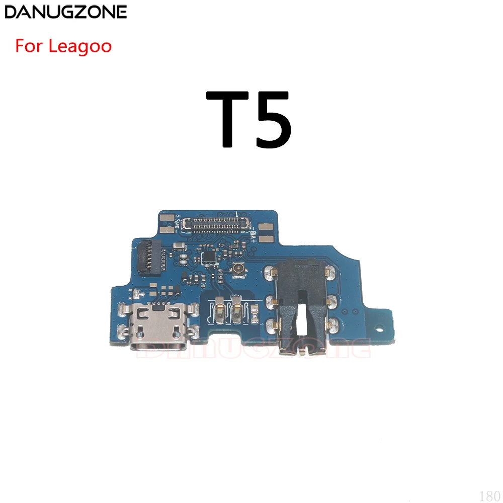 USB Charging Dock Port Socket Jack Plug Connector Charge Board Flex Cable For Leagoo T5 T8S M11 S10 X Power 5 KIICAA MIX