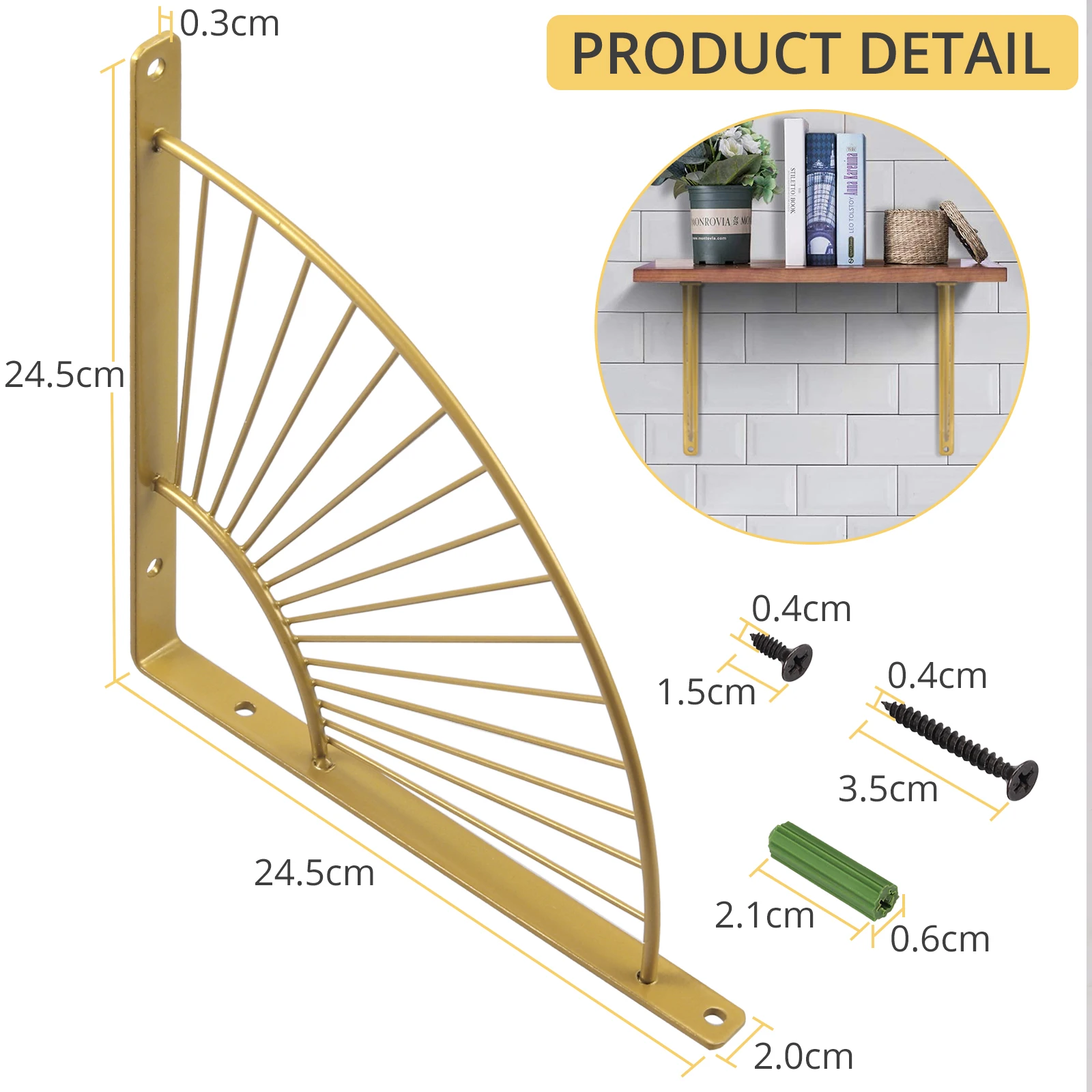 Imagem -02 - Justool Peças Lote Heavy Duty Suporte de Metal Prateleiras Tripé 25kg de Carga Suporte de Prateleira de Canto Brace Suporte Pendurados na Parede com Parafusos