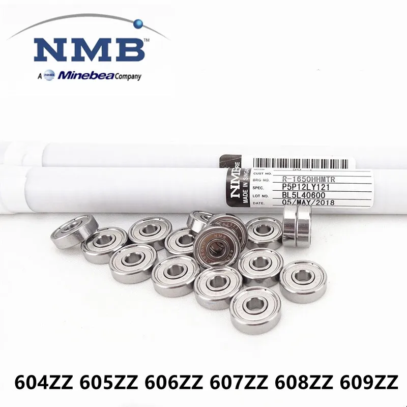 

50pcs Minebea NMB High Speed Bearing R-1240KK R-1450ZZ R-1760ZZ R-1970ZZ R-2280ZZ R-2490ZZ 604ZZ 605ZZ 606ZZ 607ZZ 608ZZ 609ZZ