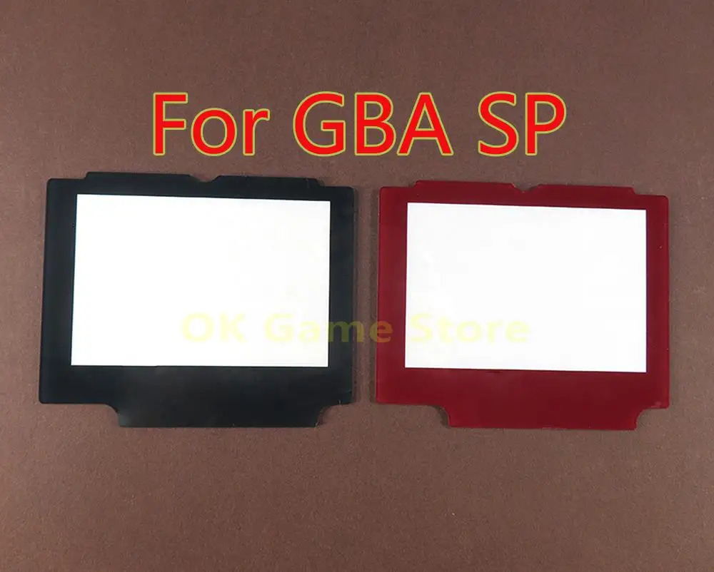 

1pc/lot Red Black Display Plastic Screen Lens Protection Panel Cover Replacement for GameBoy Advance GBA SP Repair part