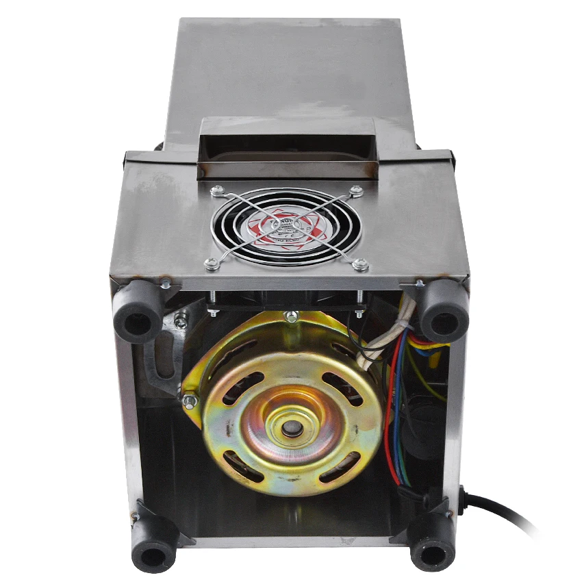 Descascador de alho elétrico comercial 220v 200w, máquina de descascar alho totalmente automática com saída 25 kg/h