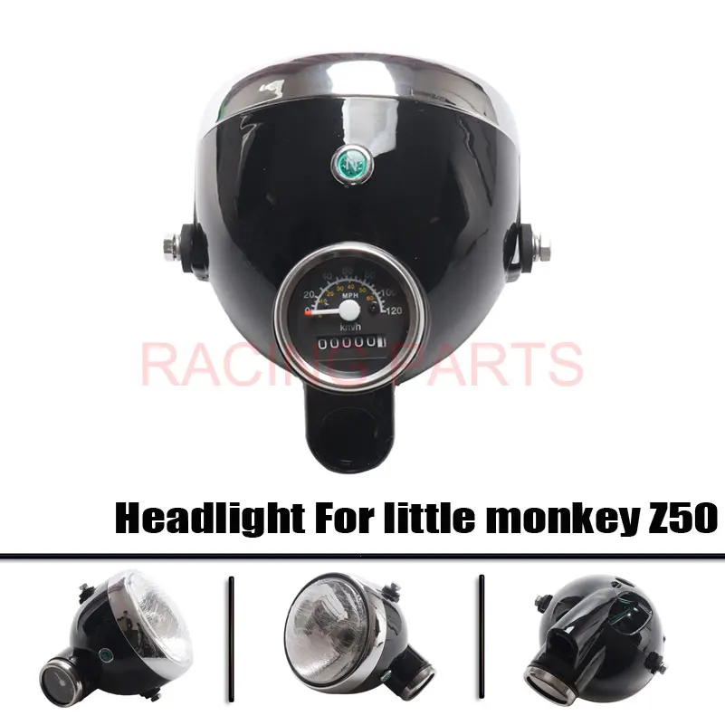 Motorcycle Headlamp Headlight Assembly for Honda Z50 Z50A Z50J Z50R Mini Trail Monkey Bike Little Monkey Small Motorcycle