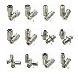 10Pcs Connector N Type Clamp For RG58 RG142 / RG8X LMR240 / RG5 RG6 / RG8 LMR400 RF Coaxial Male plug & Female jack