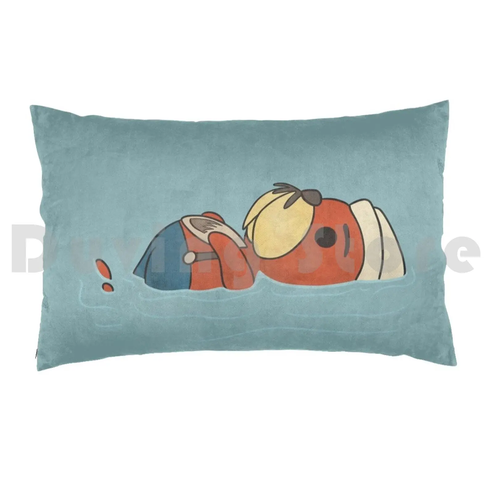 PascalPillow case Pascal Animal Acnh Acnl Nook Artxalissa Swimming Otter New Horizons Scallop