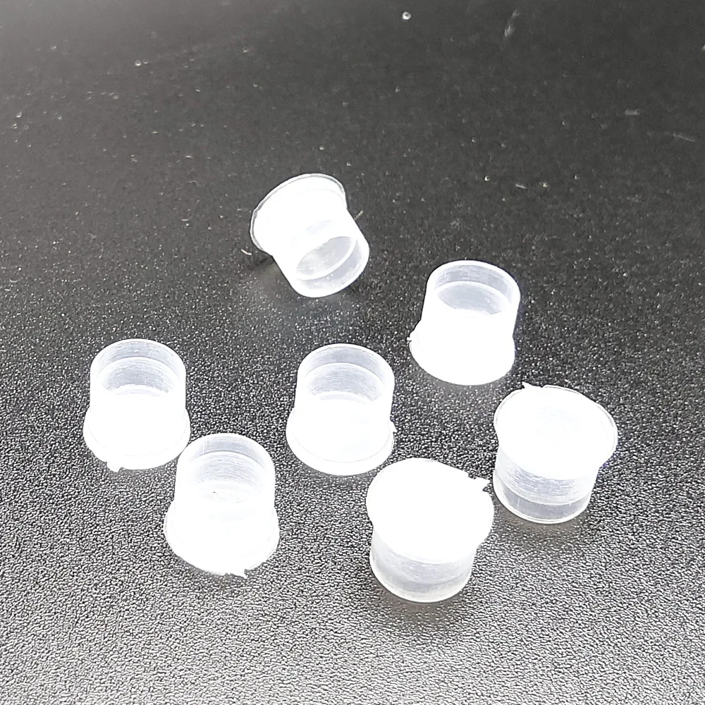 SMA Protective Cover For SMA Connector Transparent Color Plastic SMA End Cover 100pcs