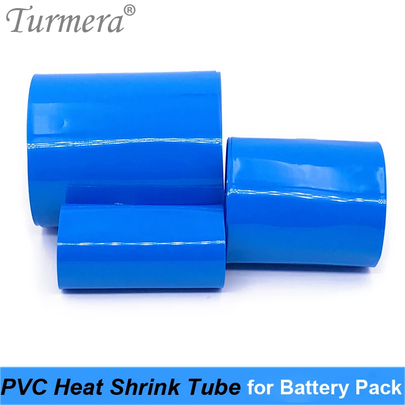 Rurka termokurczliwa Turmera rurka termokurczliwa PVC 35mm do 210mm do 18650 26650 32700 bateria litowa dostosuj