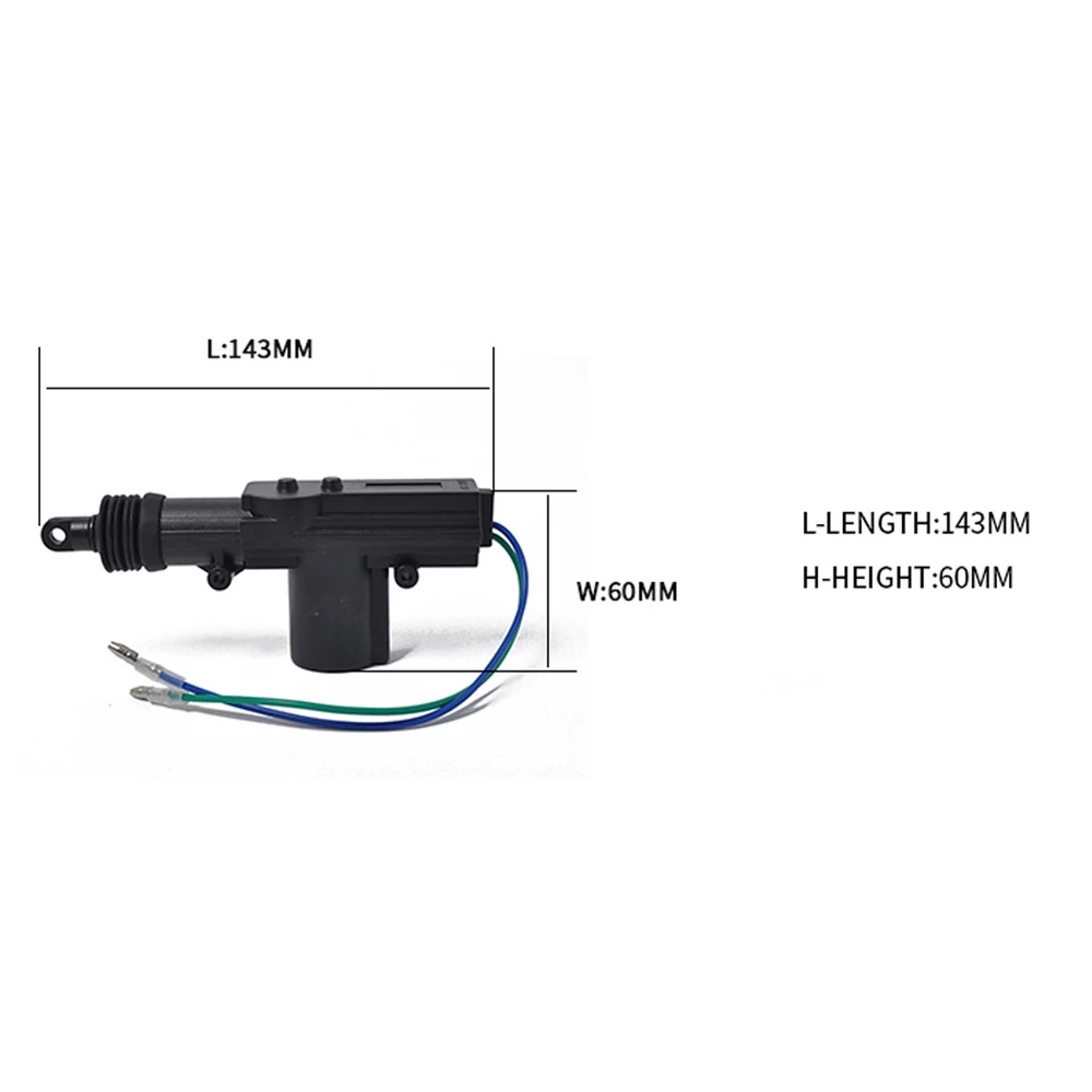 Universal 4Pcs Wire 12V Car Motor Heavy Duty Power Slave Door Lock Actuator Parts Auto Central Lock Control Locking System Kit