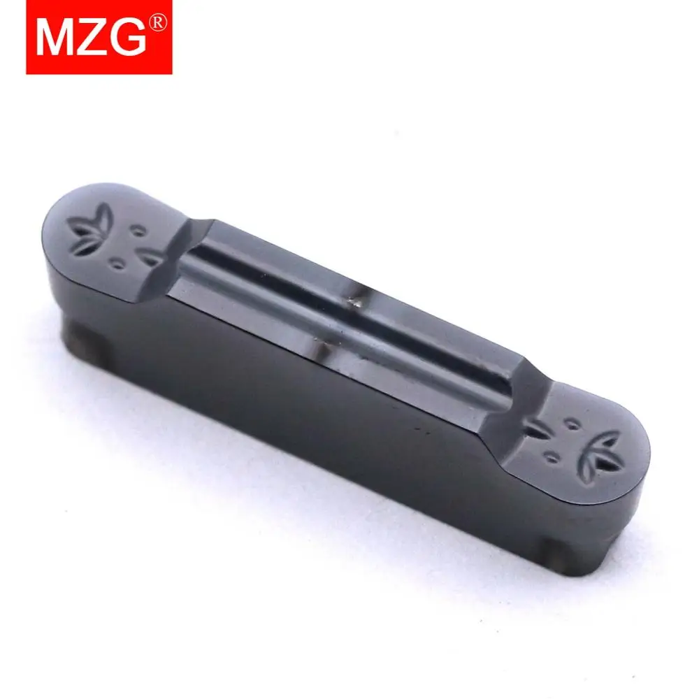 MZG 10PCS MRMN 200 300 400 ZP30 CNC Steel Groove Turning Lathe Machining Tools Toolholders Indexable Solid Carbide Inserts