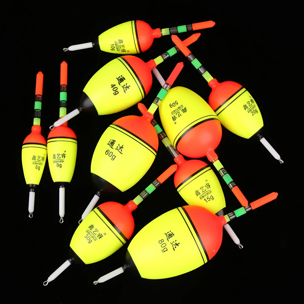 1PC Hot Plastic Fishing Float Buoyancy Eva Foam Inline Bobbers High Quality Portable Ball Boia Cat Fish Pike Float Fishing Tools