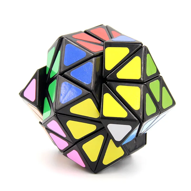 New WitEden Rainbow 14 Tetrahedron Surfaces Magic Cube Puzzle Special  Shape Cubo Magico Professional Educational Toys for Kids