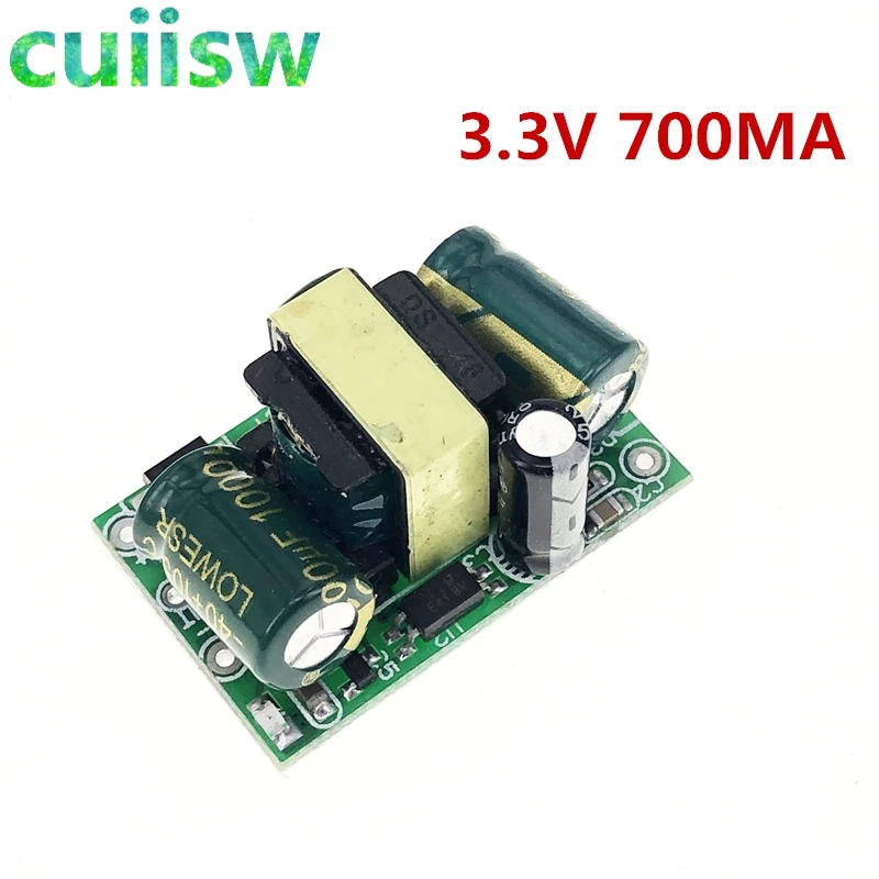 AC DC 110V 220V to 3.3V 700mA 2.3W Switching Switch Power Supply Buck Converter Regulated Step Down Voltage Regulator Module