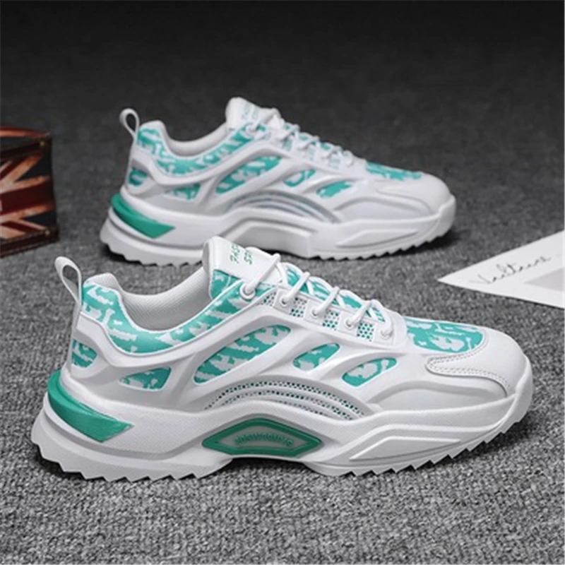 Fashion Men Shoes Big Size Sneakers Women Breathable Running Shoes Wear Resitant Non-Slip Gym Sports Outdoors Light Casual Shoes