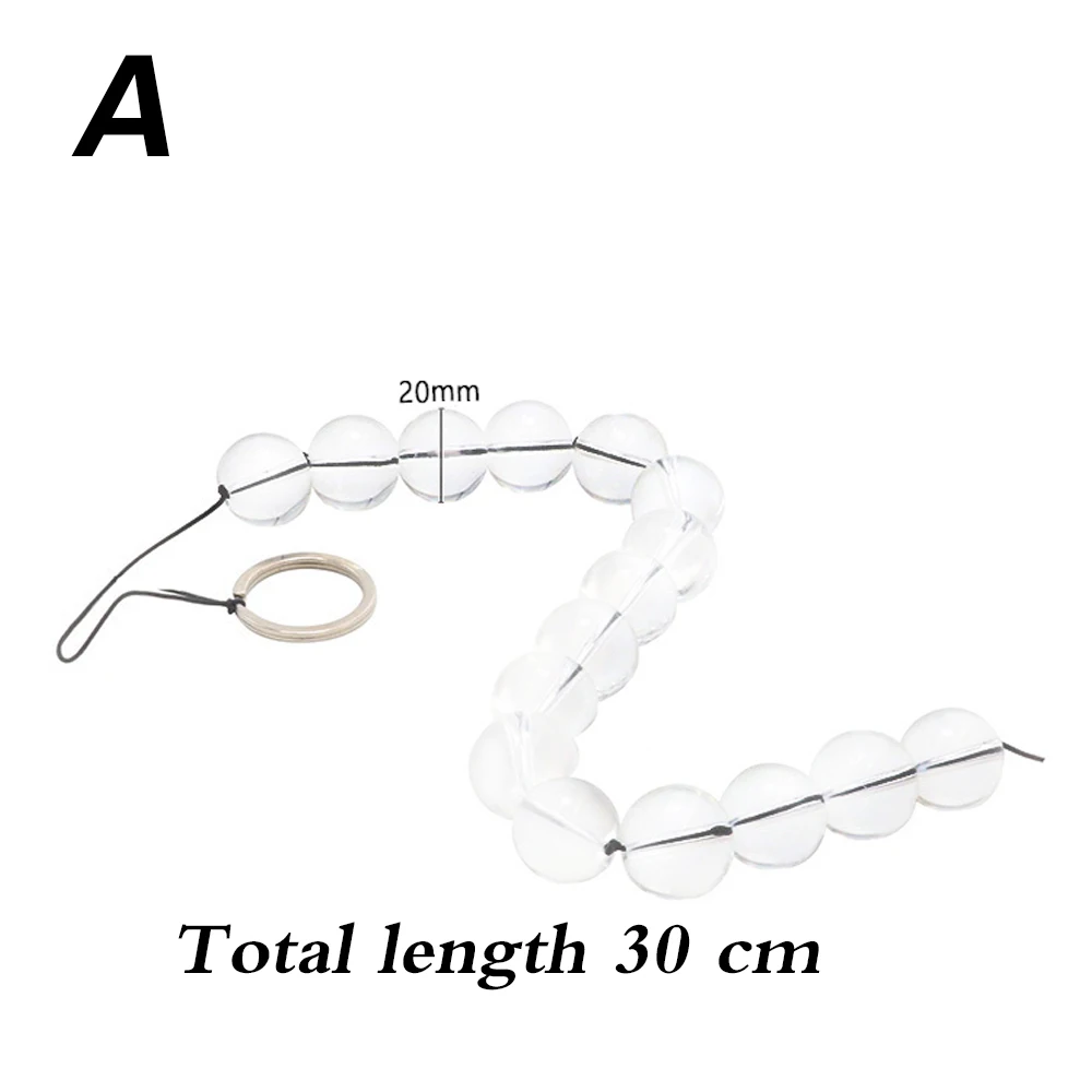 خرز شرجي زجاجي للنشوة الجنسية للمرأة ، لعبة جنسية ، محفز ، حلقة شد المهبل ، ألعاب الكبار ، إكسسوارات جنسية #4