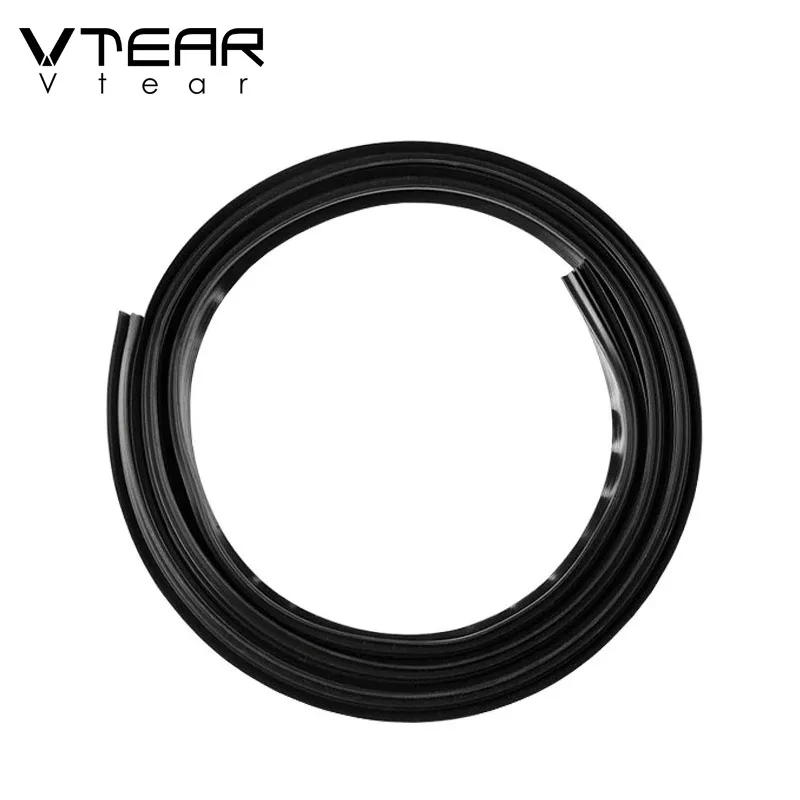 Vtear for MG ZS HS GS MG3 MG6 Car Door Seal Strip Stickers Anti-Dust Soundproof Sealing Rubber Noise Insulation Accessories Auto