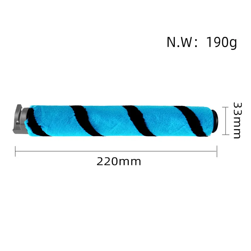 Compatibile per Shark Vertex aspirapolvere con cavo ultraleggero HZ2002, parte di ricambio per spazzole a rullo HZ2000 #125 cu2002 accessori
