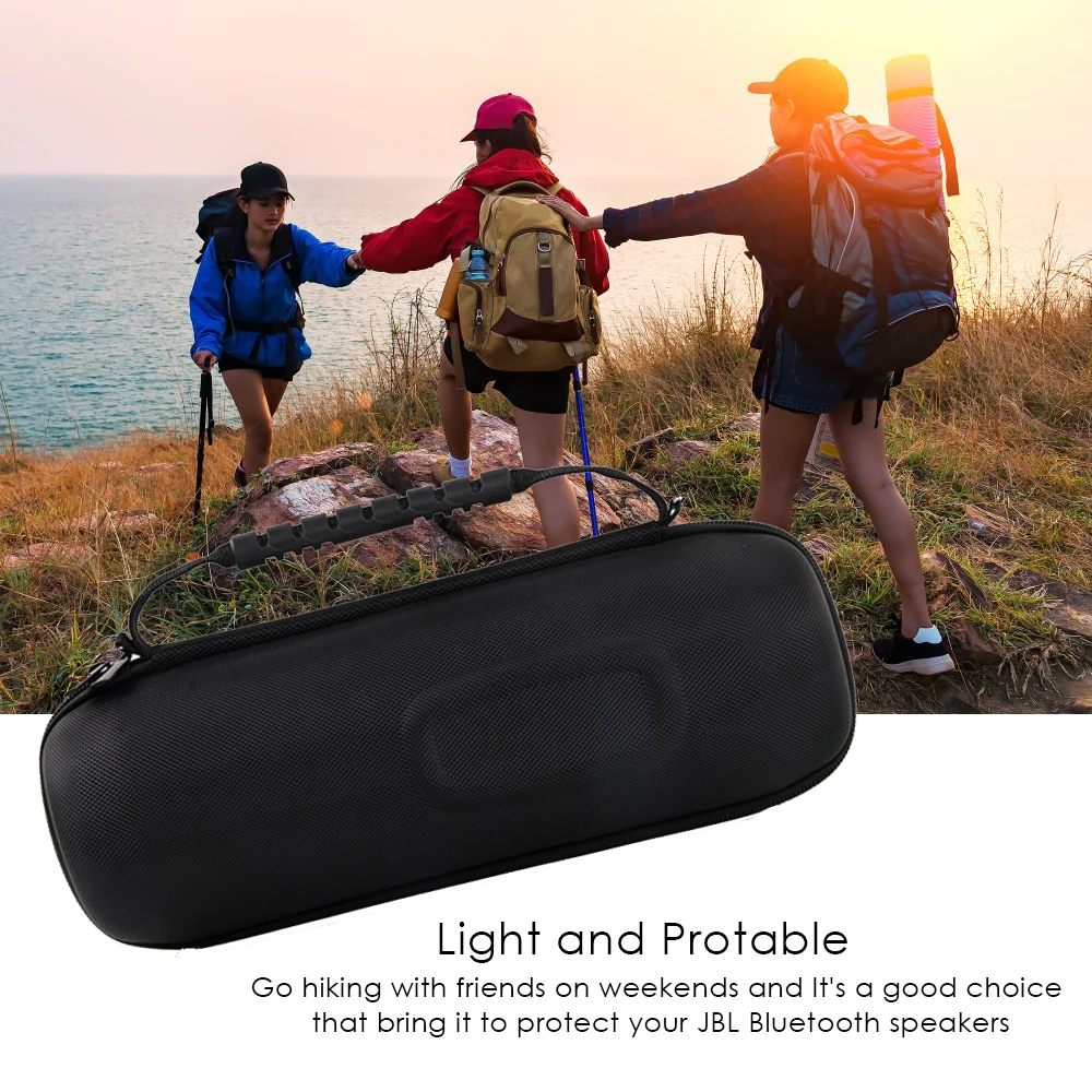 Protable EVA Duro Viaggi Custodia protettiva Per JBL charge4 carica 4 Altoparlanti Bluetooth Senza Fili e Lo Spazio Extra con Accessori