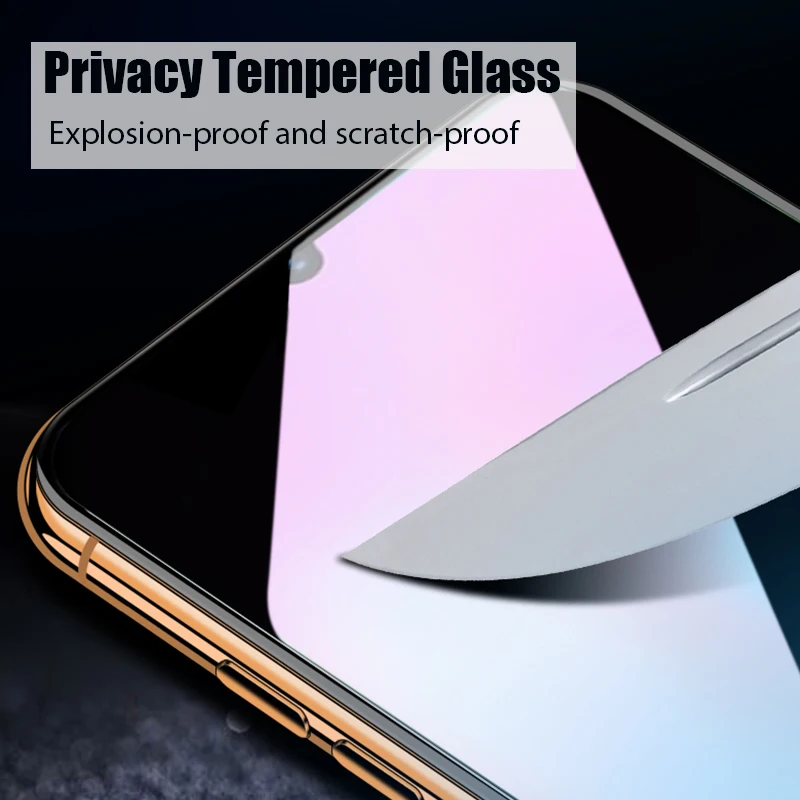 Anti Spy Screen Tempered Protector for Galaxy A50 A70 A40 A30S A20 A10 Glass for Samsung A51 A71 5G A41 A31 A21S A11 Glass Film