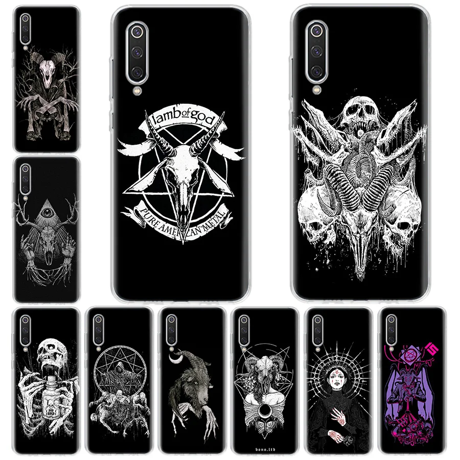 Devil Satan Phone Case For Xiaomi Redmi Note 13 Pro Plus 5G Cover 12 12C 10X 10C 10A 9 10 9T 9C 9A 8A 8 7A 7 6A 6 K40 Capa Coque