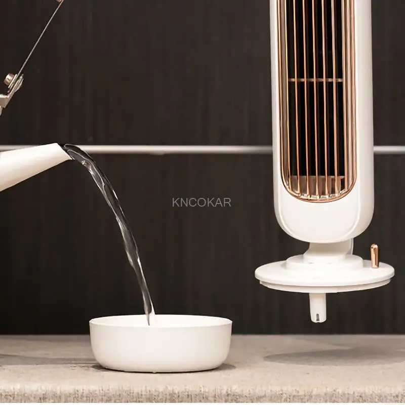 Ventilador de refrigeración sin hojas para el hogar y la Oficina, Humidificador multifuncional de escritorio, silencioso, nuevo, 2021