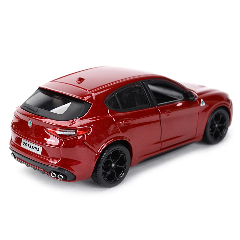 Bburago 1:24 Alfa Romeo Stelvio SUV автомобиль статический литой автомобиль Коллекционная модель автомобиля игрушки