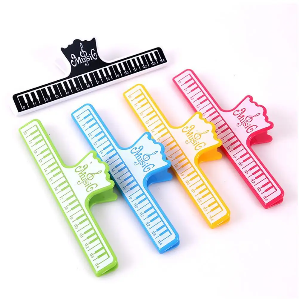 Fashion Piano Music Clip Notes Stationery Files Archive Folder Instrumental Tool Environmental Material Non-toxic Odor Free