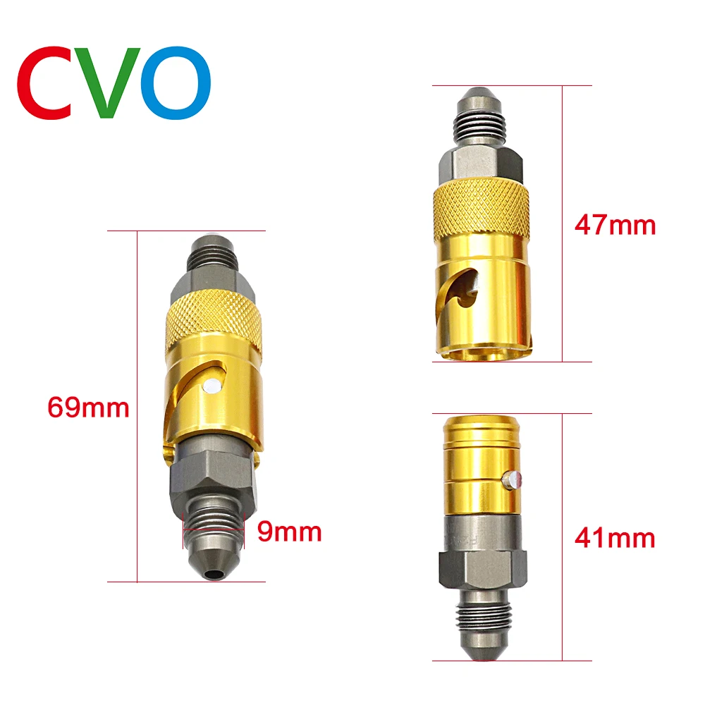 CVO Aerospace Aluminum Alloy 800cm to 1200cm Reinforced Hydraulic Motorcycle Brake Hose Braided Motorcycle Brake Tube