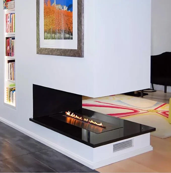 

Super 48 inch ethanol fireplace with remote biofireplace smart home