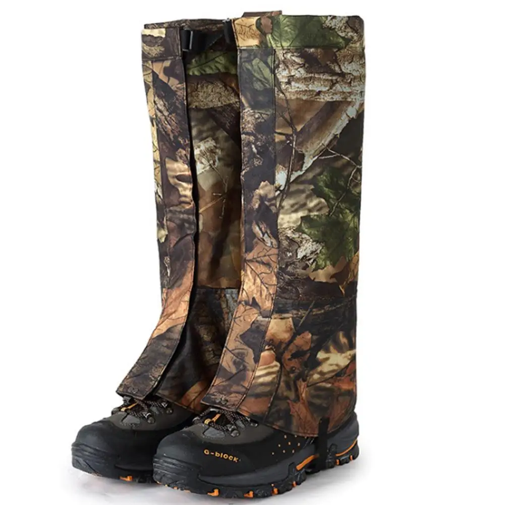 

Camping Hiking Camouflage Snow Set Jungle Crossing Dead Leaf Camouflage Foot Cover Scratch-Proof Insect Bite Leggings Gaiters