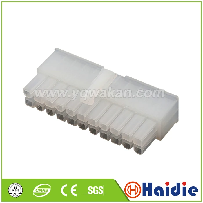 2sets 22pin auto plastic electric 39-01-2220 cable housing harness unsealed plug connector 3901-2220