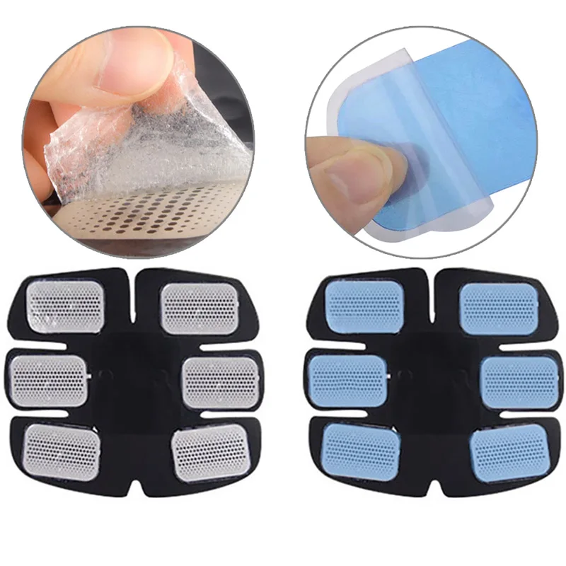 Fitness Gel Pads for EMS Abdominal ABS Trainer Weight Loss Muscle Stimulator Exerciser Replacement Massage Gel Patch Hydrogel