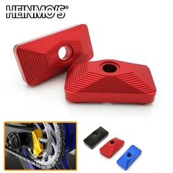 Motorcycle Accessories for Yamaha YZF R3 2017-2018 ABS Spindle Rear Axle Chain Block Adjustment For Yamaha yzf R25 2013-2018