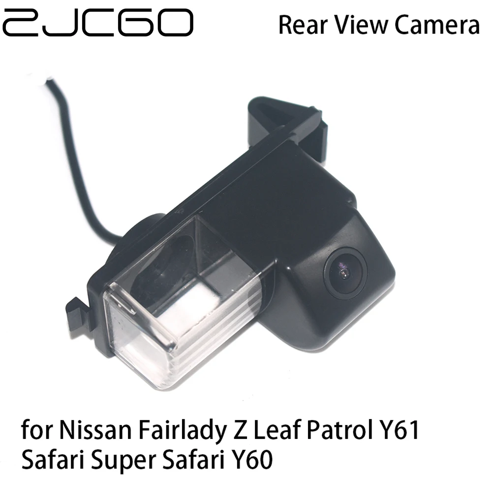 ZJCGO Car Rear View Reverse Back Up Parking Camera for Nissan Fairlady Z Leaf Patrol Y61 Safari Super Safari Y60