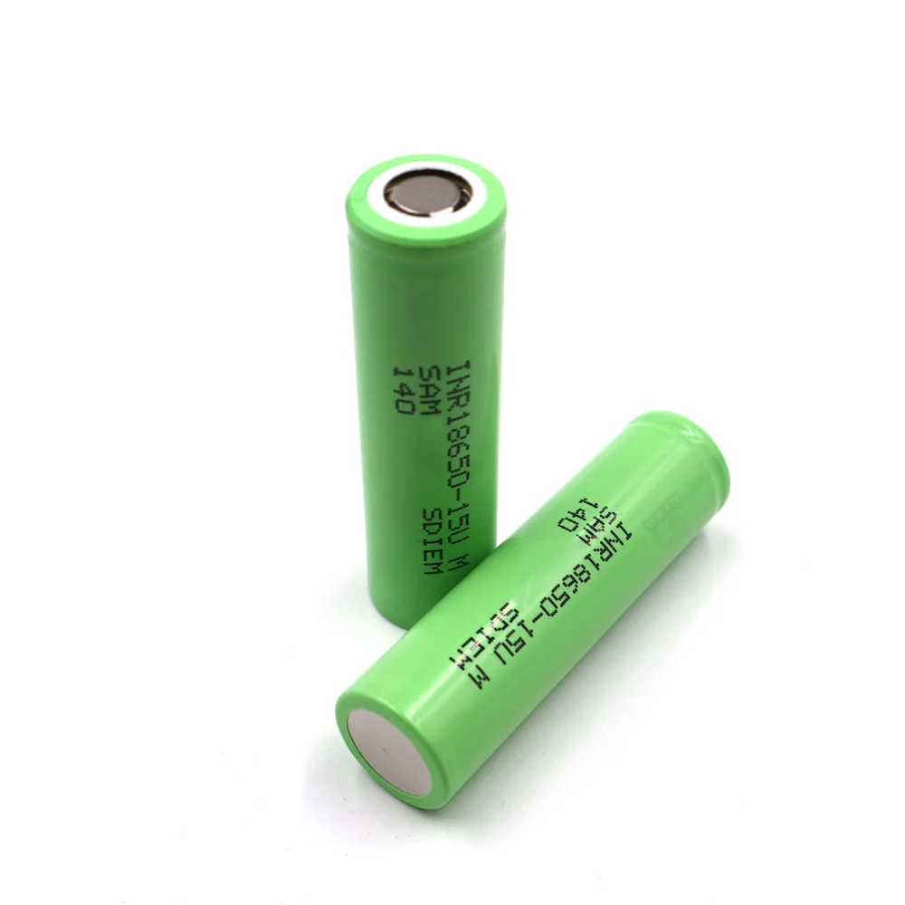 

C&PLi-Ion 1500mAh 15M 3pcs 18650 Rechargeable Power Tool Battery 3.6V Discharge Rate 25C 22A High Magnification 3.7V 1.5AH China