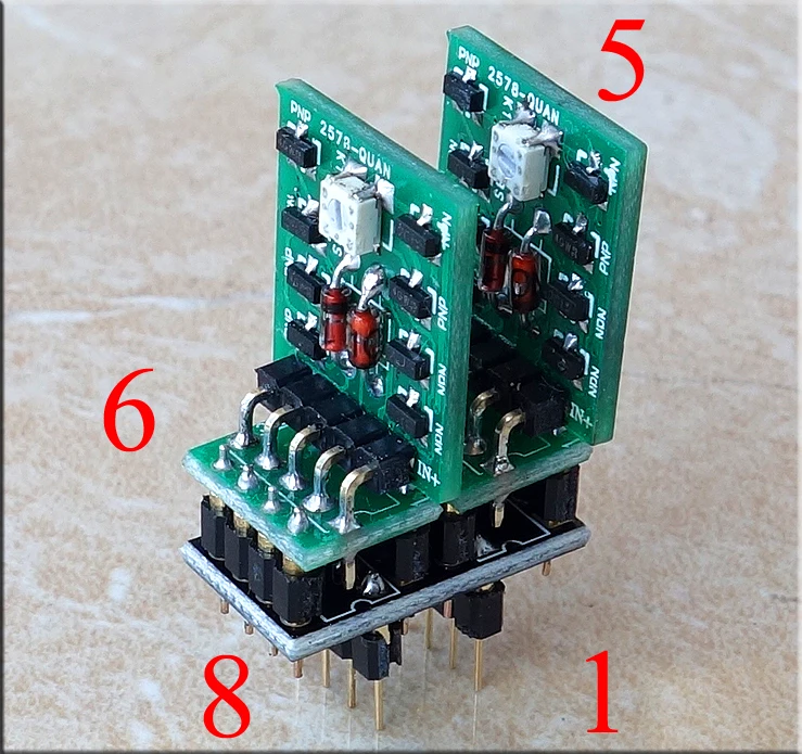 Dual Differential Fully Symmetric Fully Complementary Discrete Component Dual Op Amp Upgrade OPA2604 LME49720