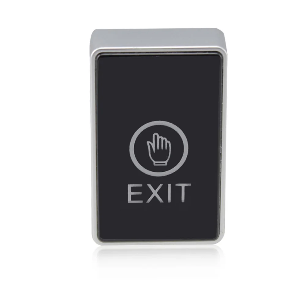 

86*50MM Backlight Touch Exit Button Infrared Sensor Door Release Switch for Access Control System With LED Indicator