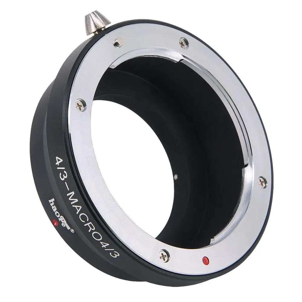 Adapter obiektywu Haoge do obiektywu 4/3 43 do aparatu Olympus i Panasonic MFT M4/3 M43