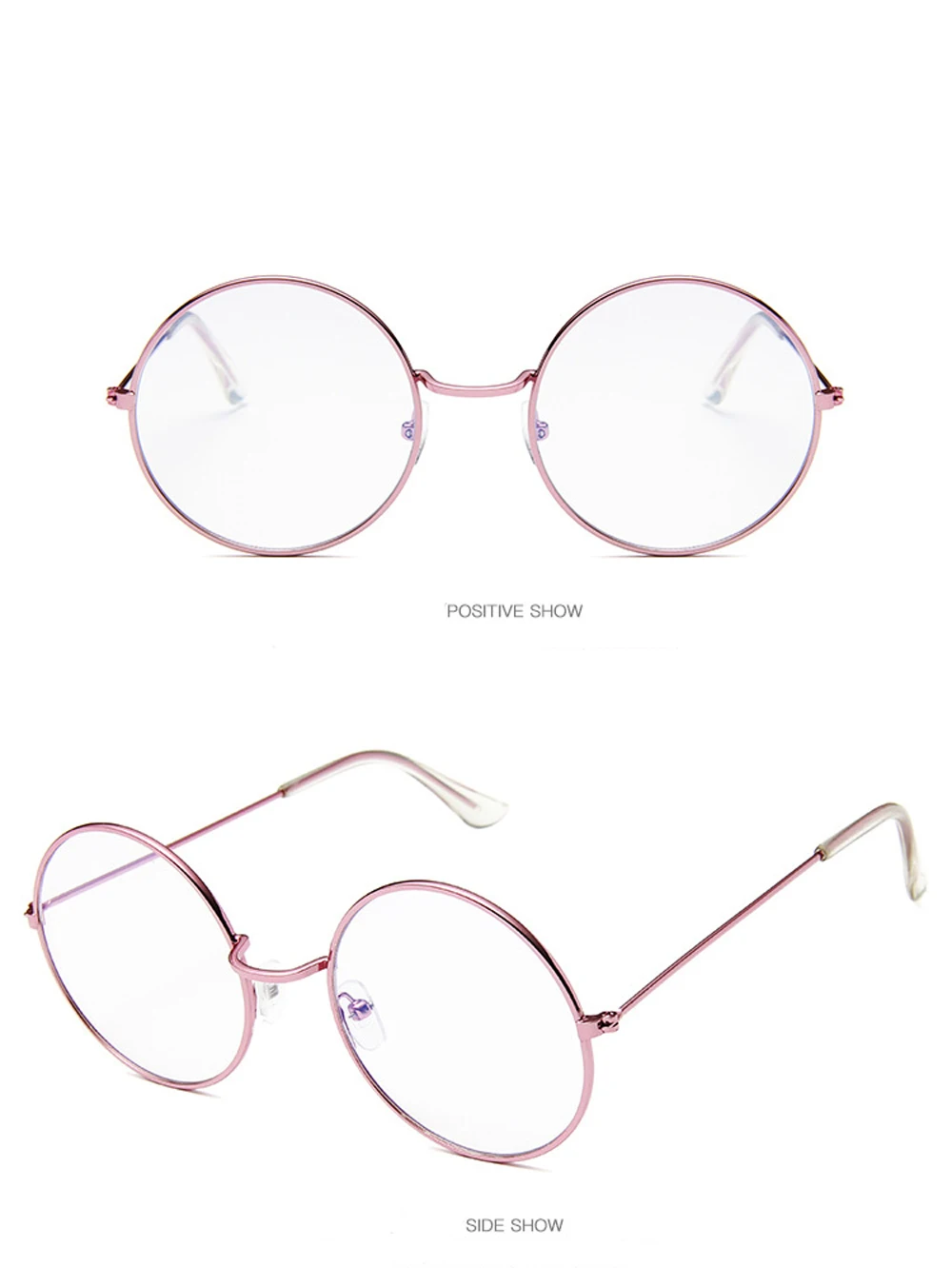 MUSELIFE 2026 Runde Damen-Sonnenbrille UV400 Retro Metall-Sonnenbrille mit Verlaufsgläsern Vintage-Spiegel Luxus-Brillen – Detail 22