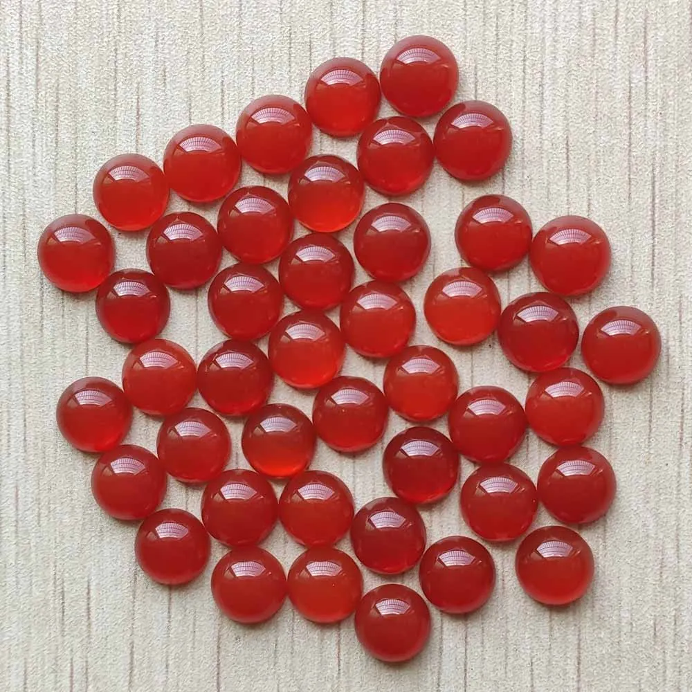 Fashion high quality natural red onyx round cabochon beads 10mm 12mm for jewelry Accessories wholesale 50pcs/lot free shipping