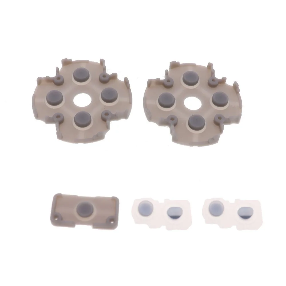 Botones conductores de goma para Sony PS5, almohadillas para llaves, V1.0, V2.0