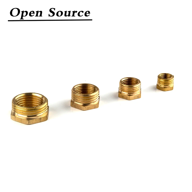 Brass Hose Fitting Hex Reducer Bushing M/F 1/8\