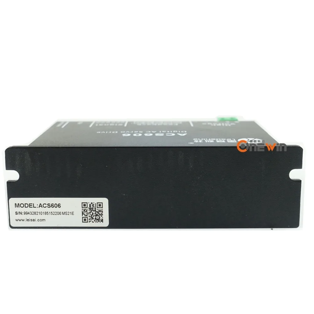 Leadshine servo driver acs606 e servo motor sem escova BLM57180-1000 codificador 1000 linhas 36-60 vdc