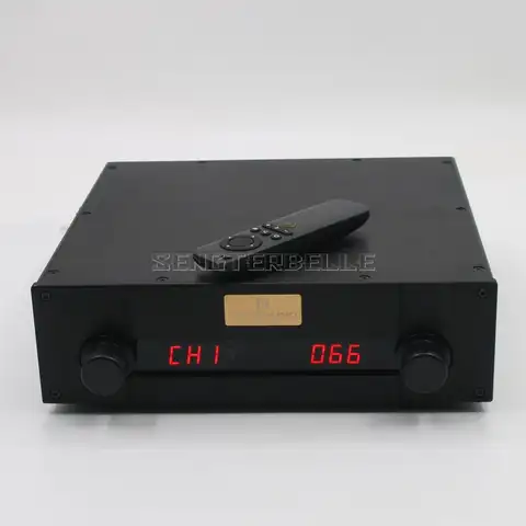 HIFI 12AX7 ECC83 튜브 원격 오디오 프리앰프, 디스플레이 레퍼런스 포함, 마란츠 7 (M7) 프리앰프 회로