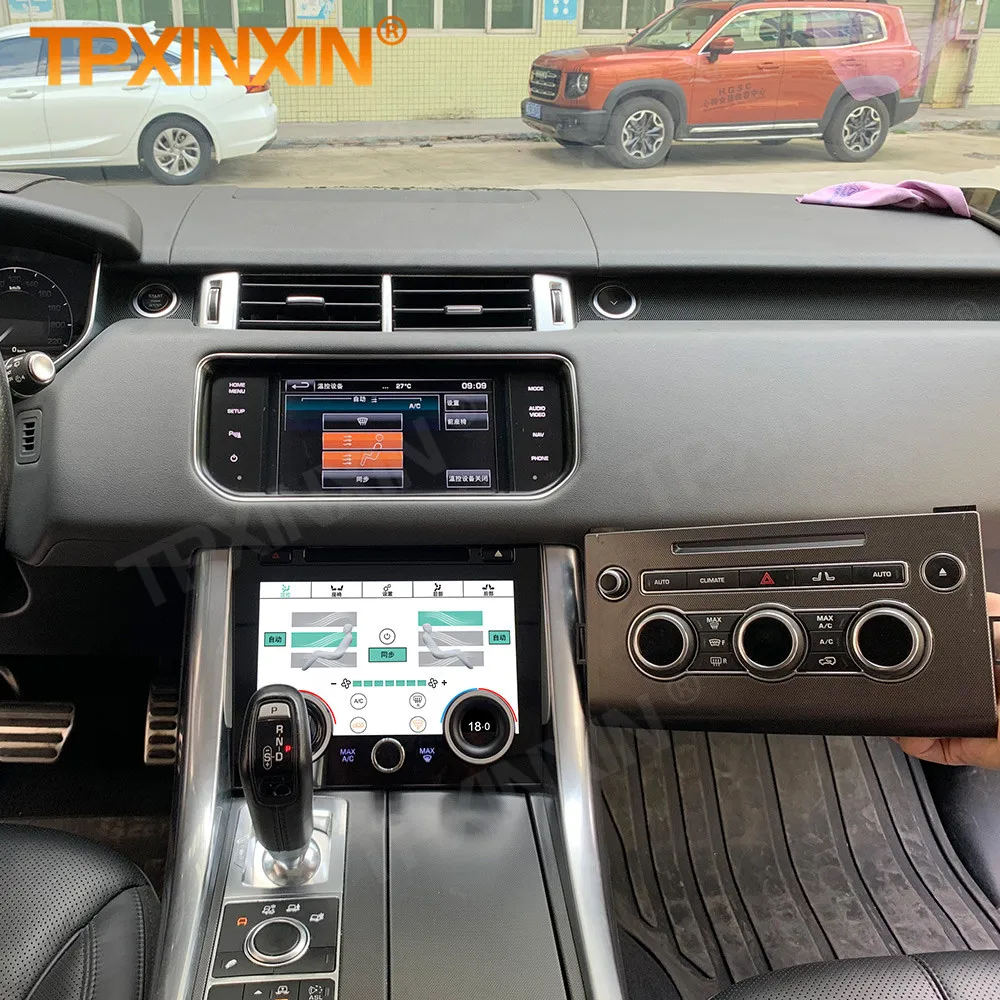 AC Condition Board Android 10 Radio Receiver Multimedia For Land Rover Range Rover Sport L494 2013 2014 2015 2016-2018 Head Unit