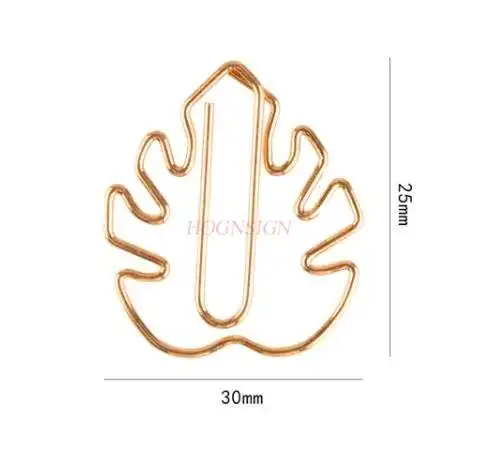 10pcs Turtle Leaf Paper Clip Shape Paper Clip Shaped Paper Clip Pin Cartoon Paper Clip