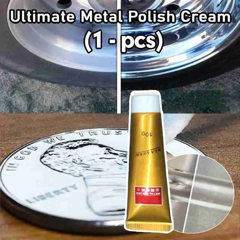 Metal polimento creme faca máquina de polimento cera espelho metal polimento pasta ferrugem removedor para aço cerâmica relógio