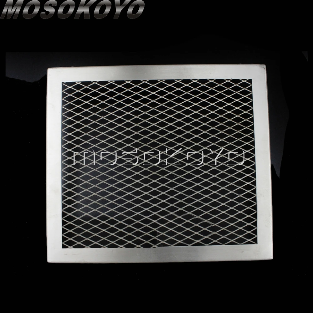 1pcs Motorcycle Silver Radiator Grille Cover Guards 304 Mesh Grill Protector For Benelli TNT300 BJ300GS BN302