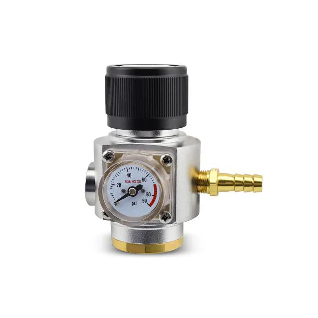 

soda stream CO2 Mini Gas Regulator CO2 Charger Kit 0-90 PSI corny cornelius keg charger for European Soda Beer Kegerator